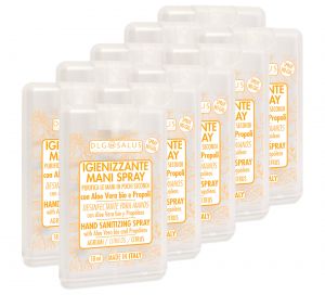 Igienizzante Mani fragranza Agrumi 18ml Spray Antibatterico 10Pz #N90056004632
