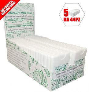 DLG SALUS Natural Hand Sanitizer 18ml 5 Boxes of 44pcs 220 SPRAY #N90056004634