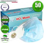 4-layer Medical Face Mask MEDICAL USE Type IIR Standard UNI EN14683 #N90056004505-50